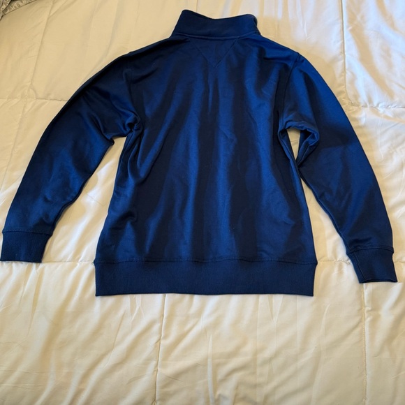 Tommy Hilfiger Kids Navy Zip-Up Sweater size medium 12/14 - Picture 5 of 7